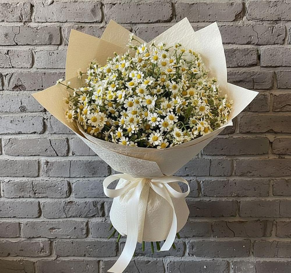 Букет цветов из: Ромашки в Дербетовке