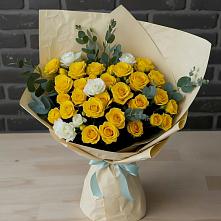 Букет цветов из:  Розы #REPLACE_PRED# Дербетовке