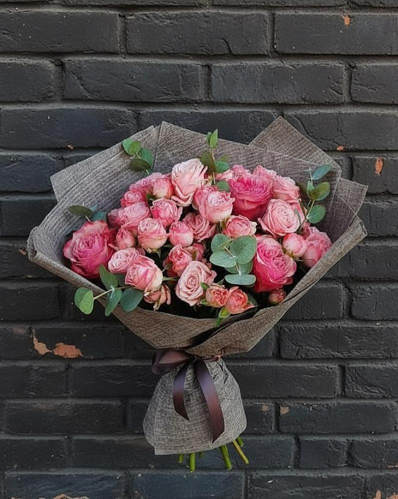 Букет цветов из: Розы в Дербетовке