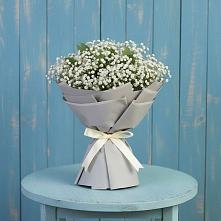 Букет цветов из:  Гипсофила в Дербетовке