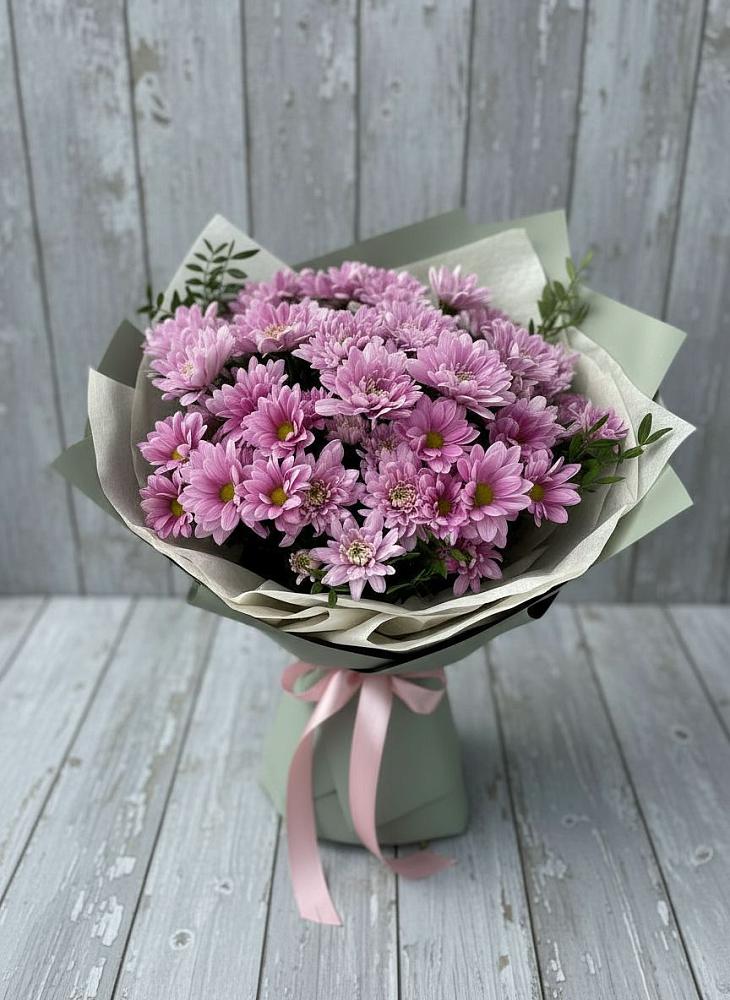 Букет цветов из: Хризантемы в Дербетовке