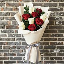 Букет цветов из:  Розы #REPLACE_PRED# Дербетовке