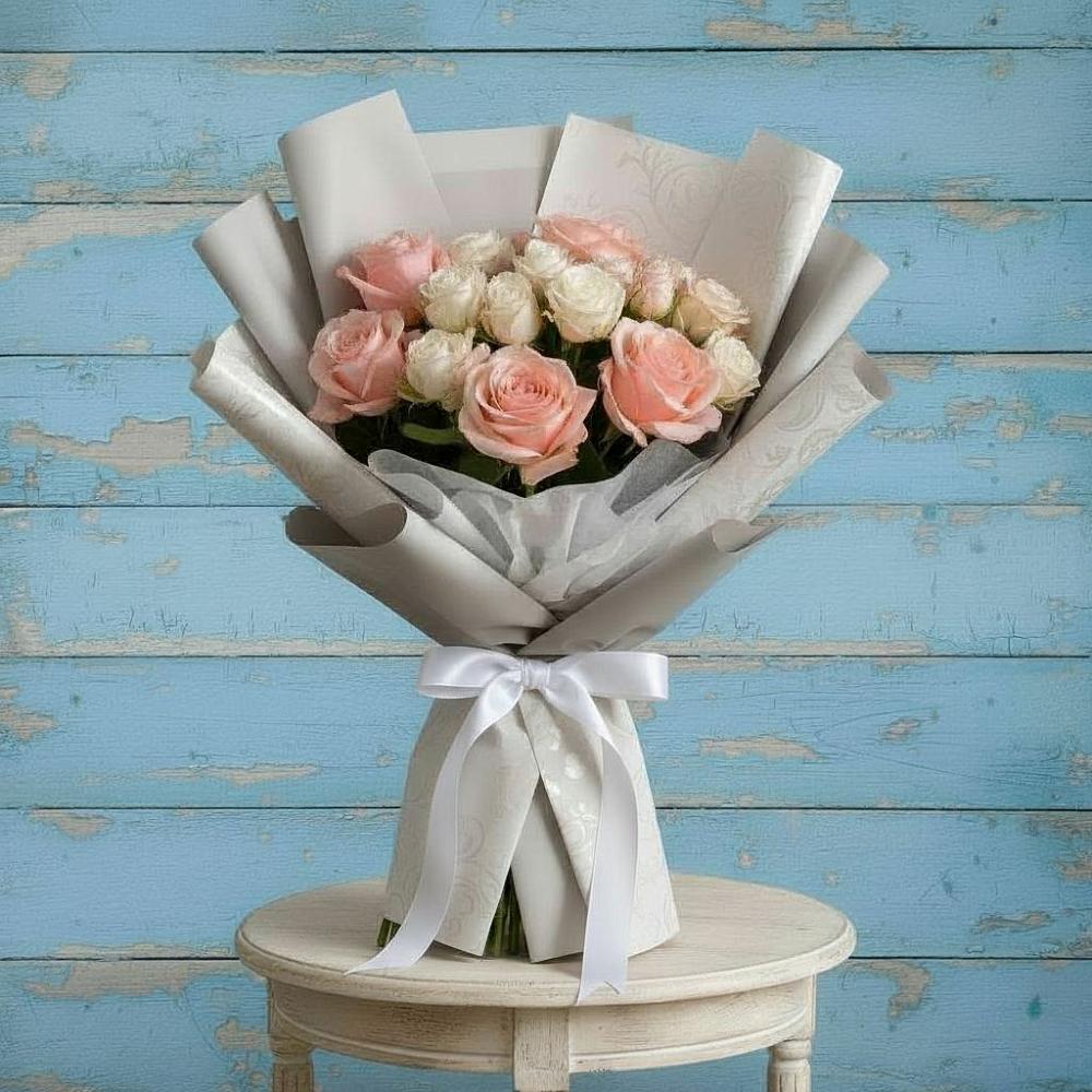 Букет цветов из: Розы в Дербетовке