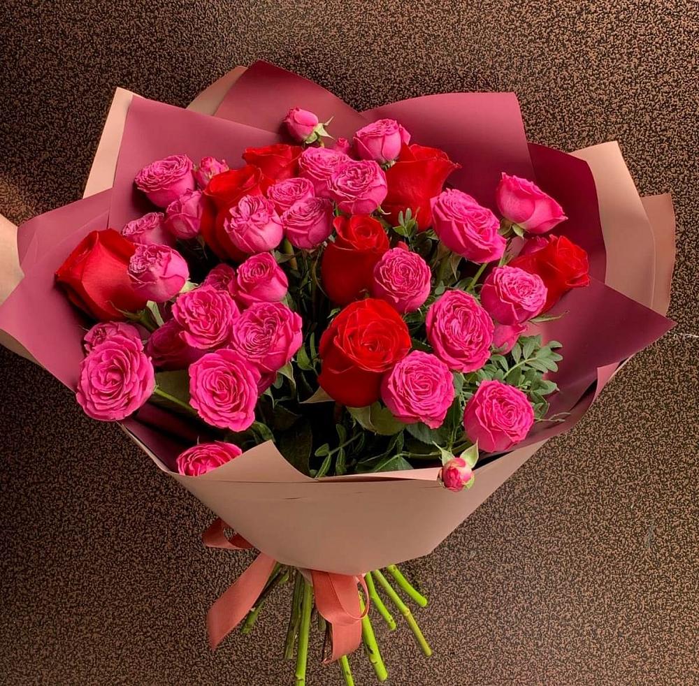 Букет В объятьях нежности в Дербетовке