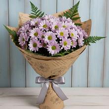 Букет цветов из:  Хризантемы в Дербетовке