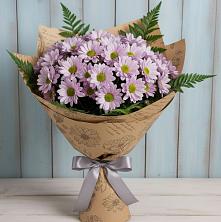 Букет цветов из:  Хризантемы в Дербетовке