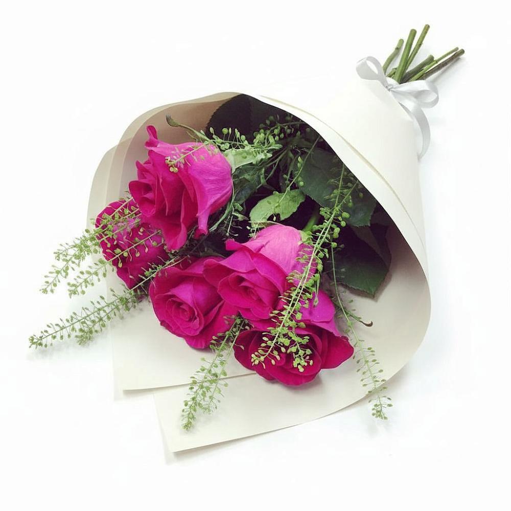 Букет цветов из: Розы в Дербетовке