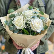 Букет Нежные грёзы в Дербетовке Букет цветов из: Розы в Дербетовке