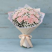 Букет цветов из:  Гвоздики в Дербетовке