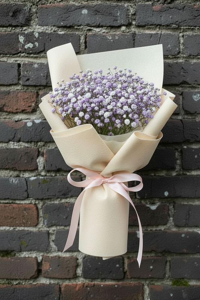 Букет цветов из: Гипсофила в Дербетовке