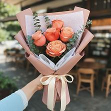 Букет цветов из:  Розы в Дербетовке