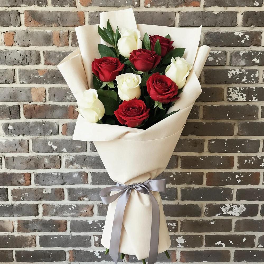 Букет цветов из: Розы в Дербетовке