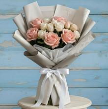 Букет цветов из:  Розы #REPLACE_PRED# Дербетовке
