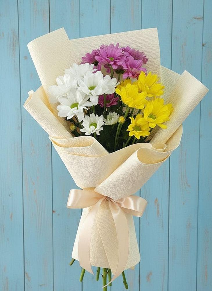 Букет цветов из: Хризантемы в Дербетовке