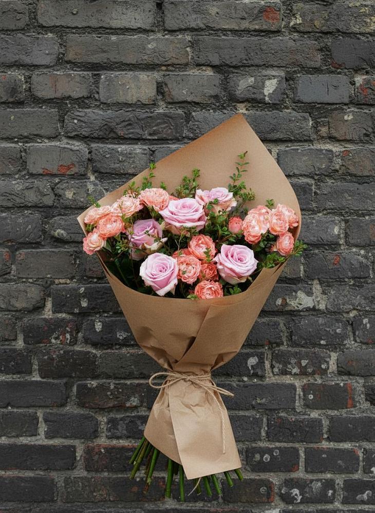 Букет цветов из: Розы в Дербетовке