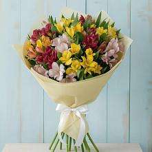 Букет цветов из:  Альстромерии в Дербетовке