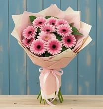 Букет цветов из:  Герберы в Дербетовке